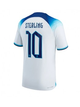 Billige England Raheem Sterling #10 Hjemmedrakt VM 2022 Kortermet
